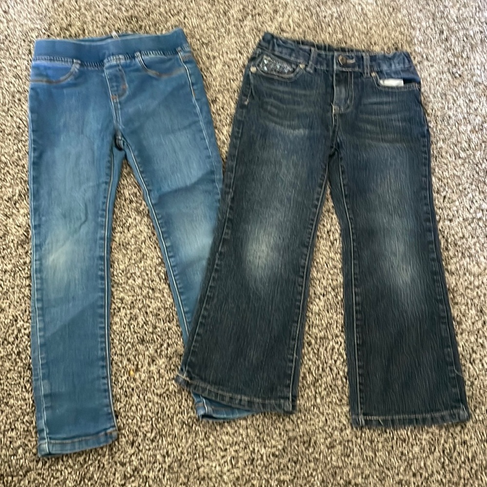 5T girls jeans